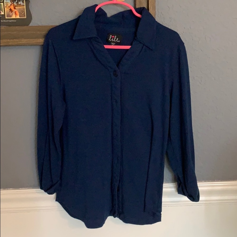 Blue blouse